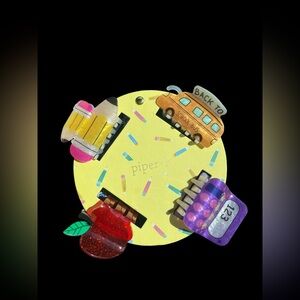 Piper k School Days hair clips